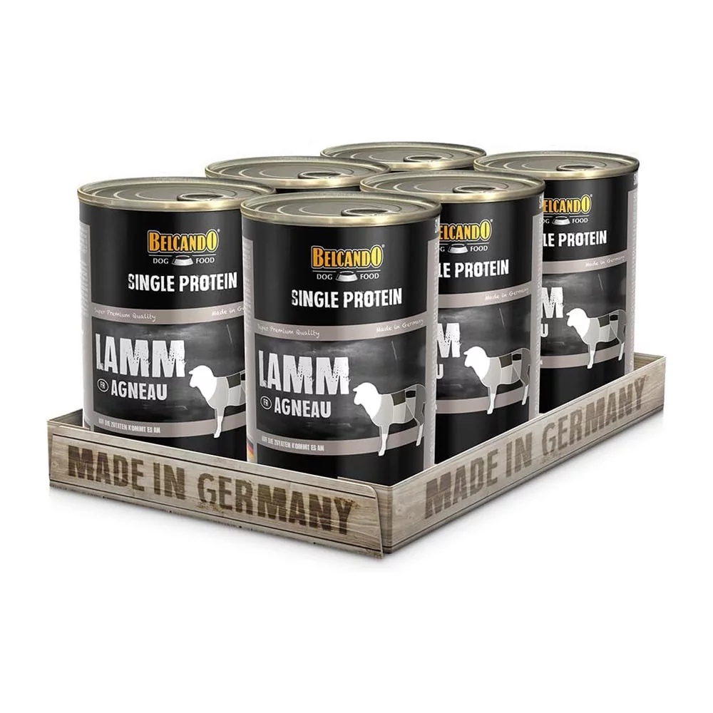 Belcando Single Protein Sabor Cordero Lata 400gr x 6und Belcando - 1