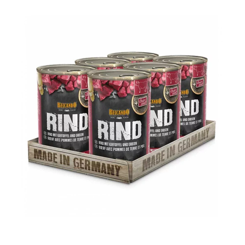 Belcando Ternera con Patata y guisantes Lata 400gr x 6und Belcando - 1 Belcando Ternera con Patata y guisantes Lata 400gr x 6und Belcando - 1