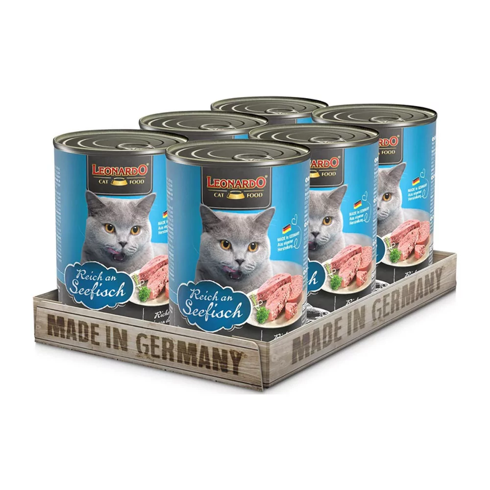 Leonardo Quality Selection con Pescado Lata 400gr x 6und Leonardo - 1