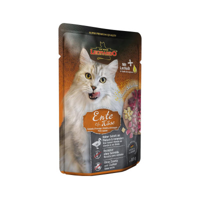 Leonardo para Gatos Adultos Pato y Queso Sobre 85gr Leonardo - 1