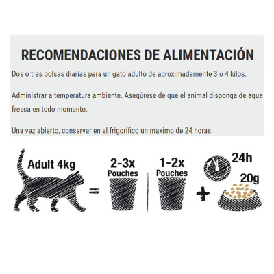 Leonardo para Gatos Adultos Trucha y Catnip Sobre 85gr x 16und Leonardo - 4