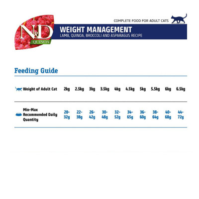 N&D Quinoa Mantenimiento para Gatos Sabor Cordero 1.5 kg N&D - 2