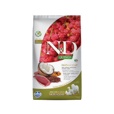 N&D Quinoa Piel Sensible para Perros Sabor Pato y Coco 2.5 kg N&D - 2