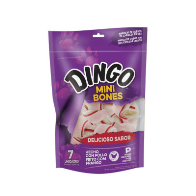 Snack para Perros Dingo Mini Huesos de Pollo x7 und Dingo - 1