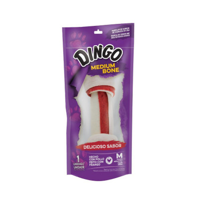 Snack para Perros Dingo Hueso de Pollo Mediano x1 und Dingo - 1