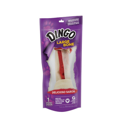 Snack para Perros Dingo Hueso de Pollo Grande x1 und Dingo - 1