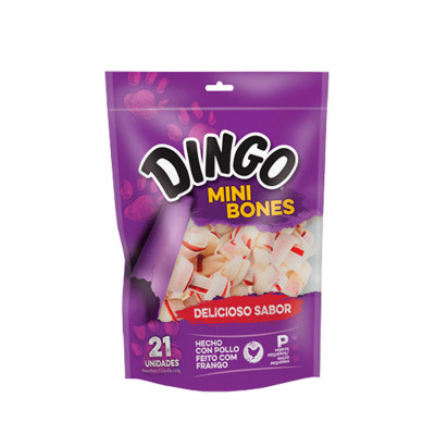 Snack para Perros Dingo Mini Huesos de Pollo x21 und Dingo - 1