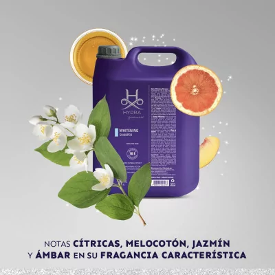 Hydra Whitening Shampoo 5000 ml Champú Blanqueador para Perros y Gatos