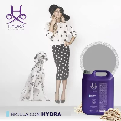 Hydra Whitening Shampoo 5000 ml Champú Blanqueador para Perros y Gatos