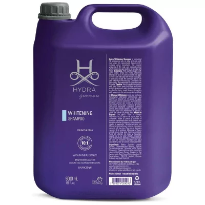 Hydra Whitening Shampoo 5000 ml Champú Blanqueador para Perros y Gatos