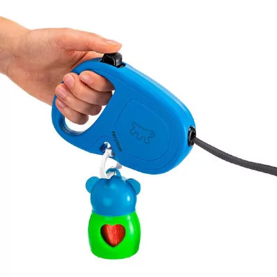 FERPLAST Correa Retráctil Flippy One Talla S Azul