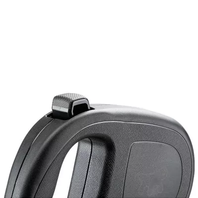 FERPLAST Correa Retráctil Flippy One Talla M Negro