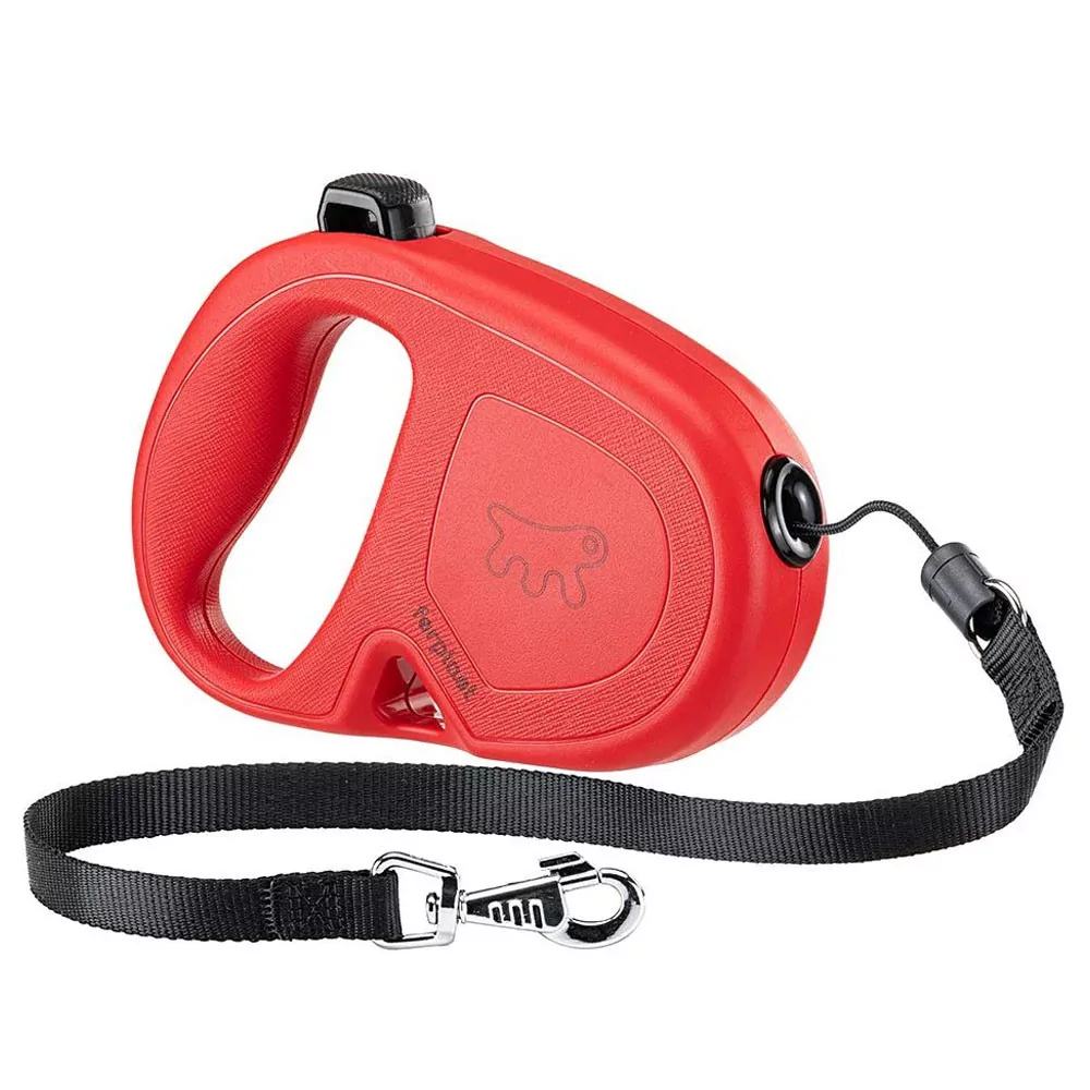 FERPLAST Correa Retráctil Flippy One Talla M Rojo