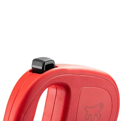 FERPLAST Correa Retráctil Flippy One Talla M Rojo