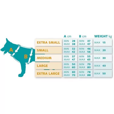 Ferplast Arnés Ergocomfort Gris Ajustable con Acolchado Suave Talla M Ferplast Arnés Ergocomfort Gris Ajustable con Acolchado Suave Talla M