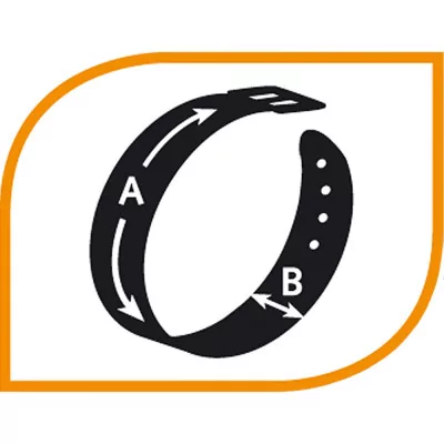 Ferplast Collar Ajustable Club C Blanco para Perros C15/44