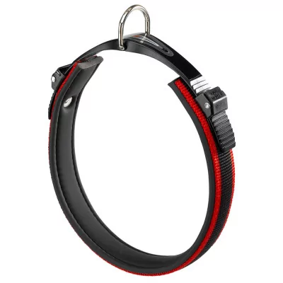 Ferplast Collar Ergocomfort Rojo con Micro Regulación C15/33