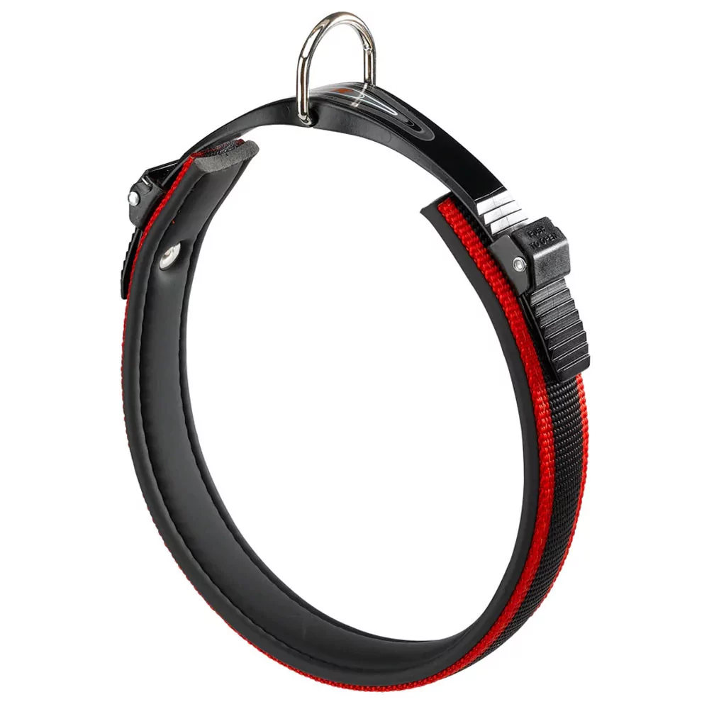 Ferplast Collar Ergocomfort Rojo con Micro Regulación C15/33