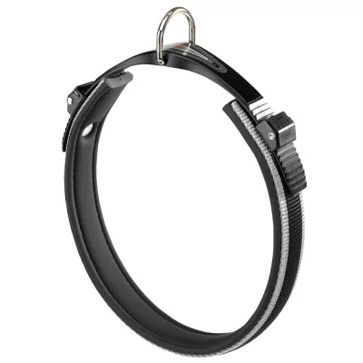 Ferplast Collar Ergocomfort Gris con Micro Regulación C25/51