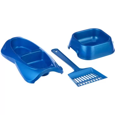 Vanness Kit de Inicio Litera Bandeja para Gatos con Accesorios SK-CP4