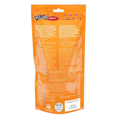 Dingo Twist Snack Golosina para Perros Triple sabor x10 und