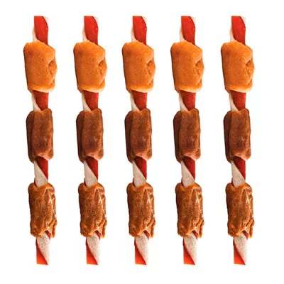 Dingo Kabobs Snack Golosina para Perros Triple Sabor x 5 und