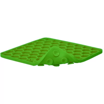 EATSlow live longer Plato Comedero Antiestres Lick Mat Verde