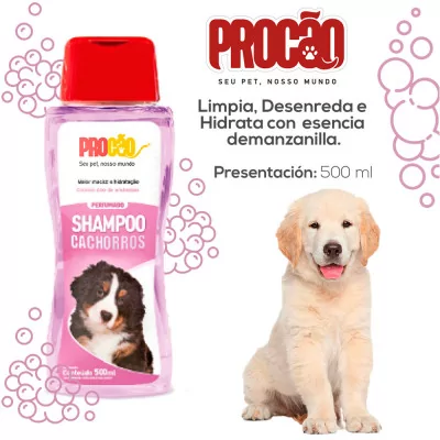 Procao Shampoo Hidratante para Perros Cachorros 500 ml
