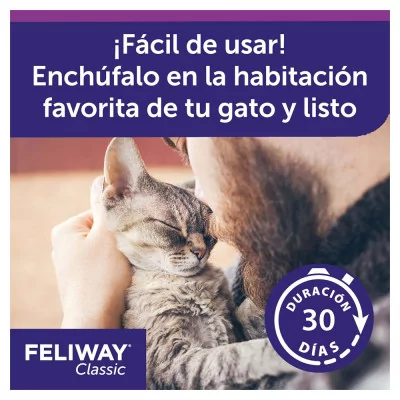 Difusor con Recarga Feliway Classic para Gatos 48ml