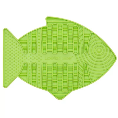 Plato Lickimat Casper Verde Anti Ansiedad para Gatos