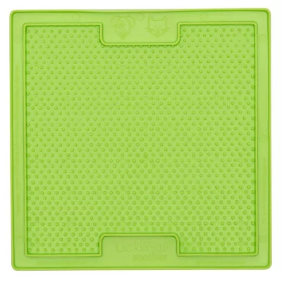 Plato Lickimat Soother Verde Anti ansiedad para Perros