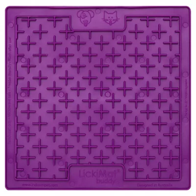 Plato para Perros Anti Ansiedad Lickimat Buddy Morado