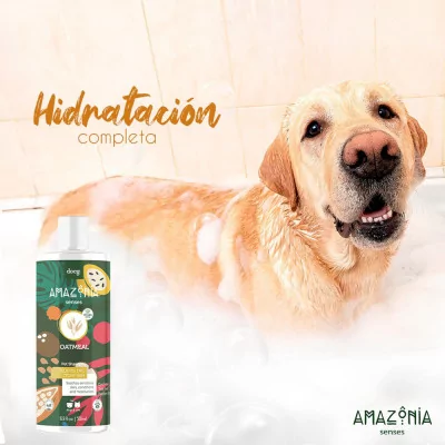 Shampoo para Perros y Gatos Amazonia Senses Avena 500ml