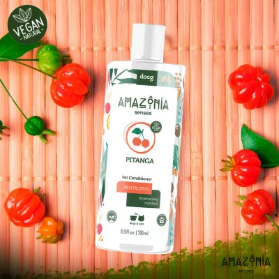 Acondicionador para Mascotas Amazonia Senses Pitanga 500ml