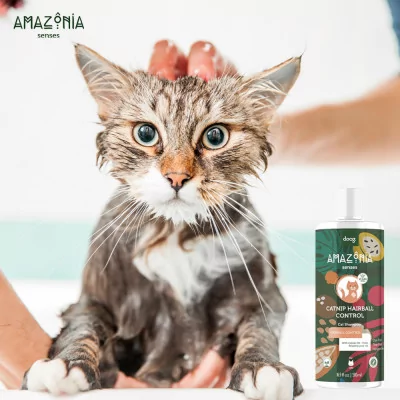 Shampoo para Gatos Amazonia Senses Hairball Control 500ml