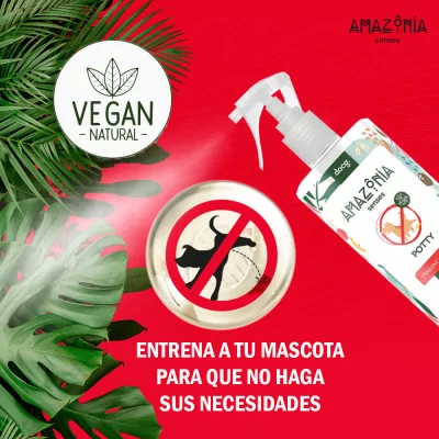 Spray Entrenador para Perros Amazonia Senses Potty Stop 500ml