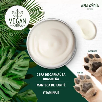 Bálsamo para Nariz y Patas de Mascotas Amazonia Senses 30gr
