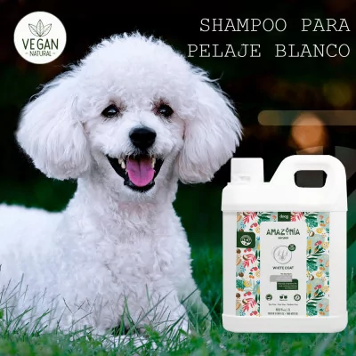 Shampoo para Mascotas de Pelaje Blanco Amazonia Senses 5L