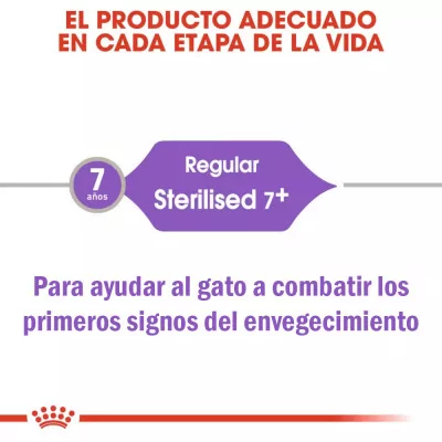 Alimento Royal Canin FHN para Gatos Esterilizados +7 3.5Kg