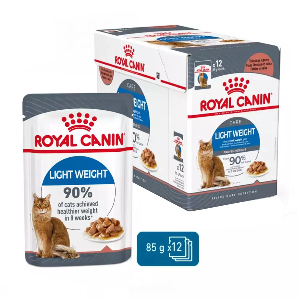 Salsa Royal Canin CCN para Control de Peso en Gatos 12x85gr