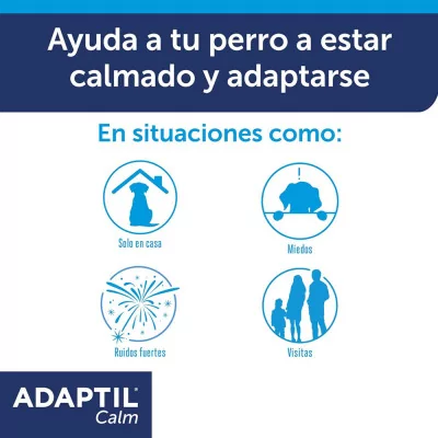 Difusor Antiestrés para Perros Adaptil con Recarga 48ml