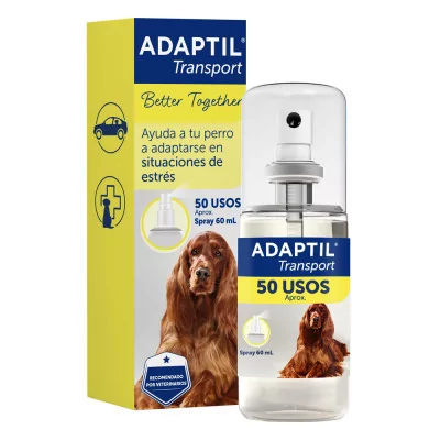 Spray Antiestrés para Perros Adaptil Transport 60ml