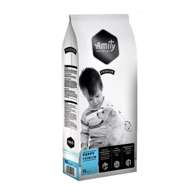 Amity Premium Pollo y Arroz para Perros Puppy 15Kg Amity - 1