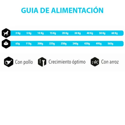 Amity Premium Pollo y Arroz para Perros Puppy 3Kg Amity - 3