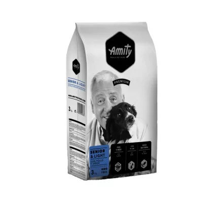 Amity Premium Senior Light para Perros 3Kg Amity - 1