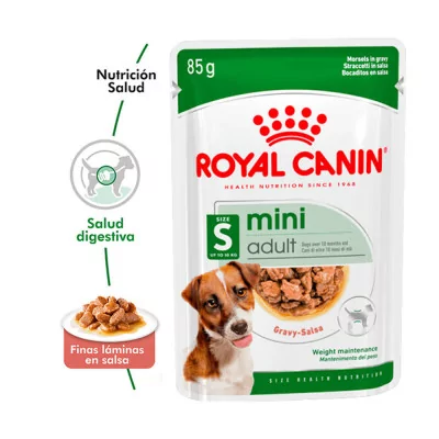 Salsa Royal Canin SHN para Perros Mini Adulto 12x85gr