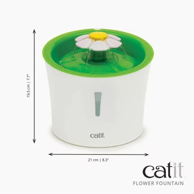 Fuente de Agua para Gatos con Flor Cat it 3L - 2