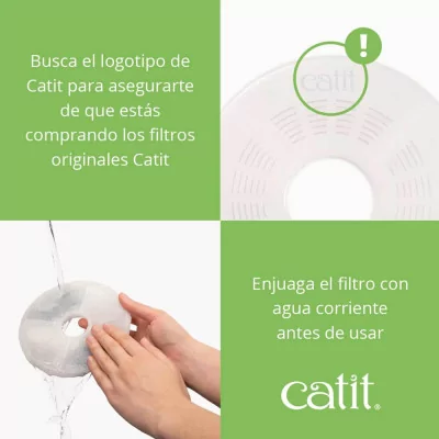 Fuente de Agua para Gatos con Flor Cat it 3L - 5