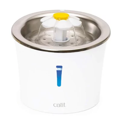 Cat It Fuente de Agua para Gatos Acero Inoxidable 3L - 1
