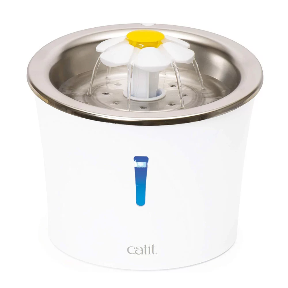 Cat It Fuente de Agua para Gatos Acero Inoxidable 3L - 1